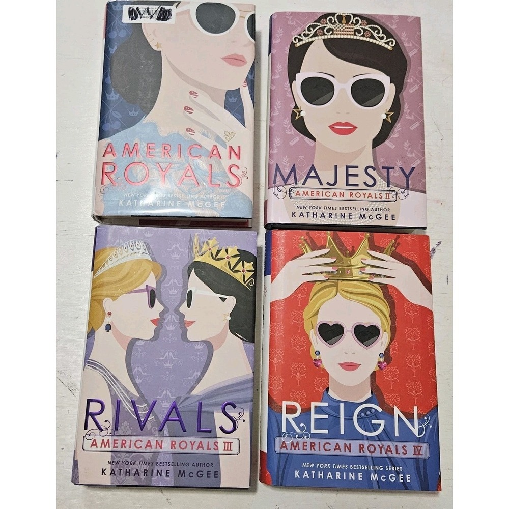 American Royals Series‎ 1-4 Hardcover Set Katharine McGee Majesty Rivals Reign